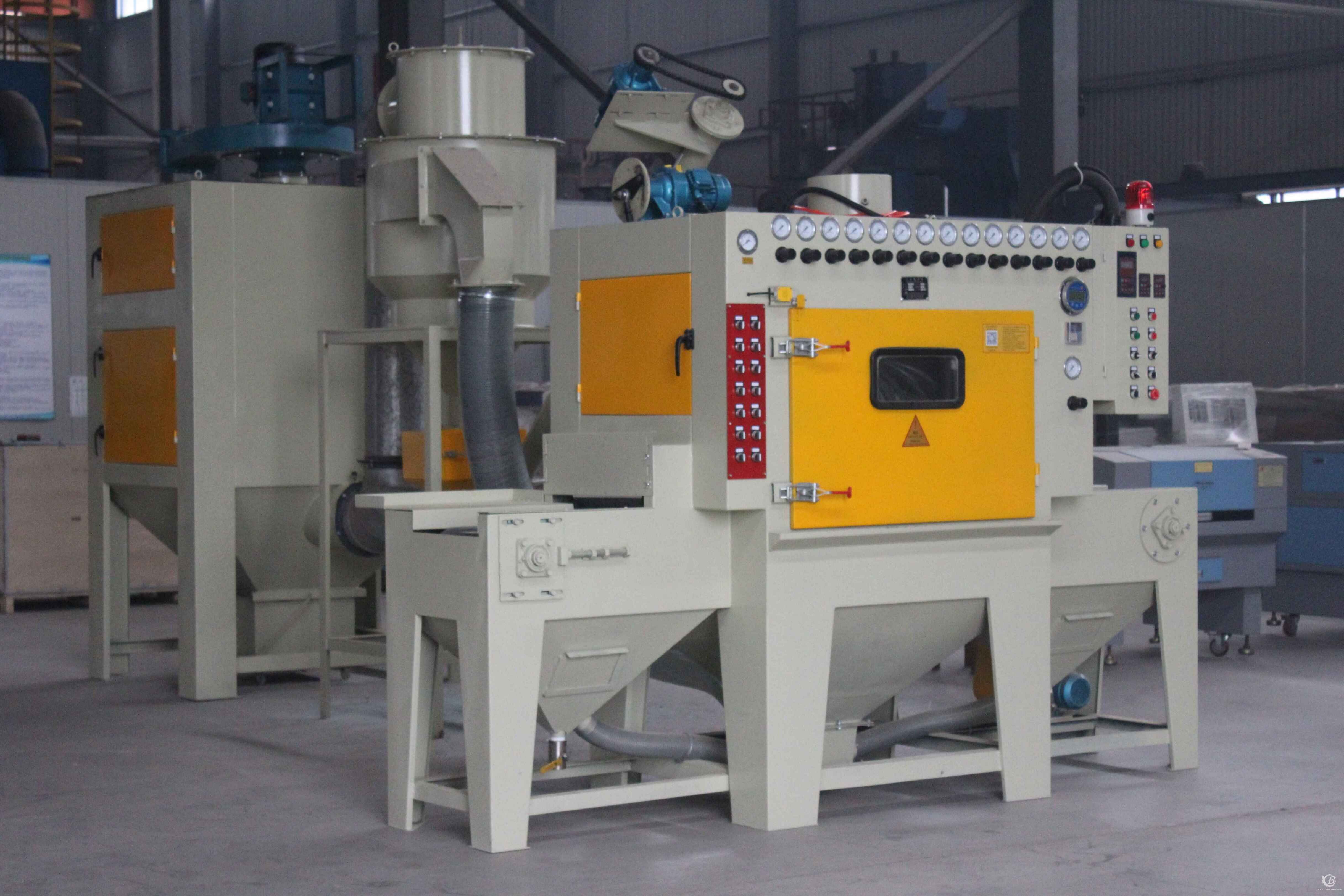 硅片機(jī)，履帶式自動(dòng)噴砂機(jī)