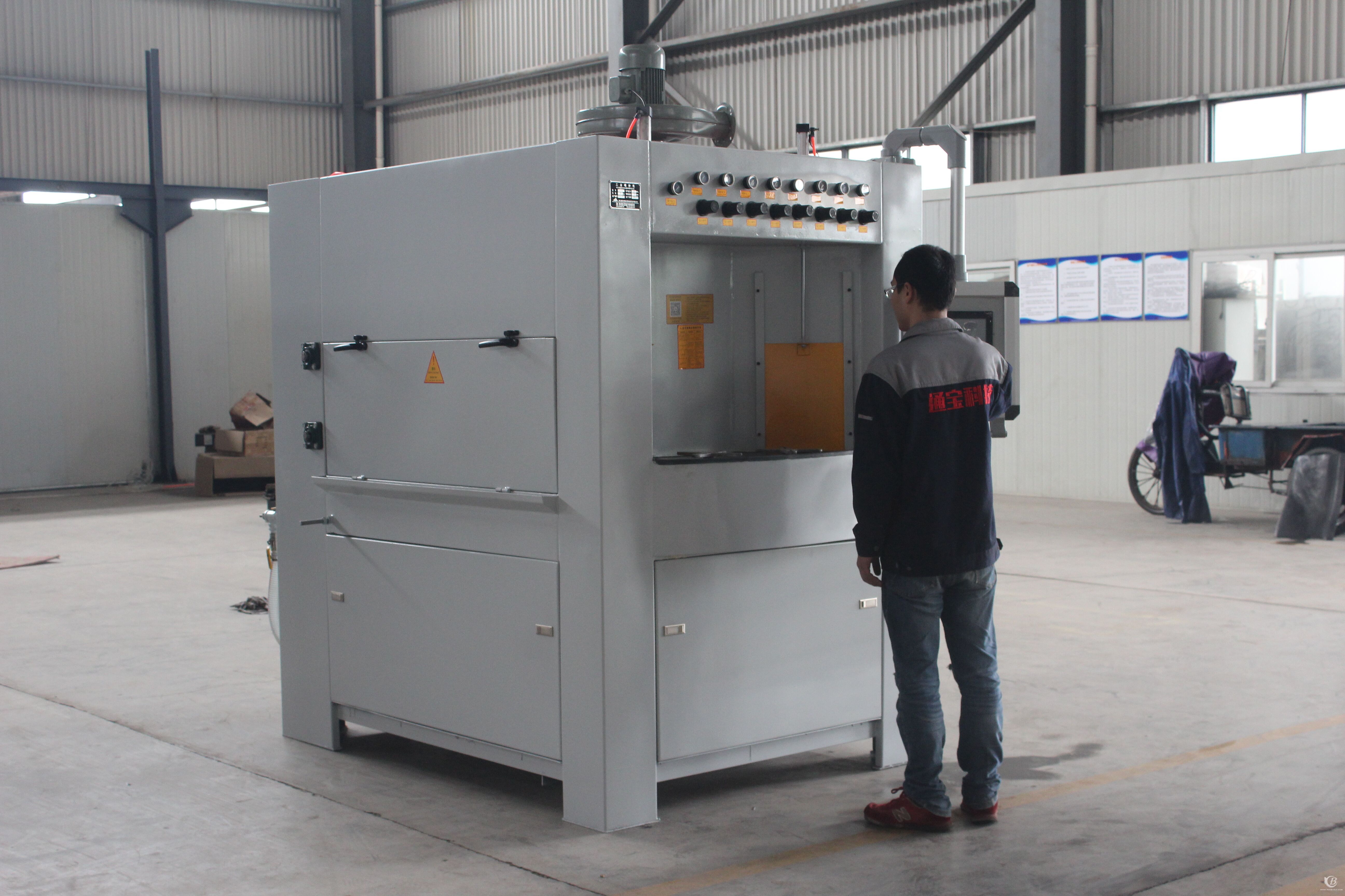 硅片機(jī)，履帶式自動噴砂機(jī)